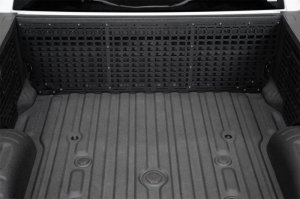 Ford Super Duty Molle Panels - Rear - Addictive Desert Designs - Hammer Black Powder Coat Finish - Black - `23-`27